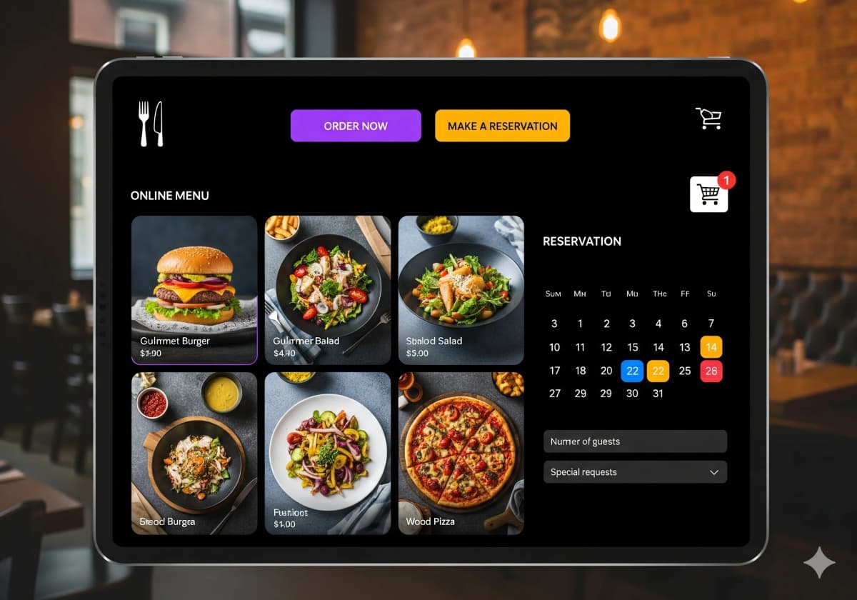 The Urban Spoon: An Online Ordering & Reservation Platform